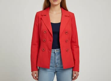 czerwona kurtka damska reserved: Marynarka damska, rozmiar M — 6