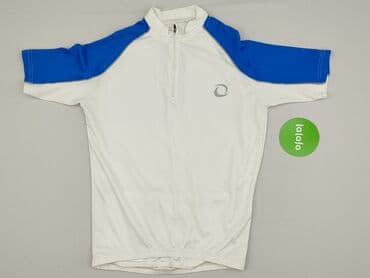 biala koszula i kolarki: T-shirt sportowy dla mężczyzn, rozmiar S — 2