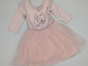 biala sukienka h: Dress, Disney, 7 years, 116-122 cm, condition - Very good — 1