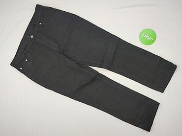 patchworkowe jeansy: Jeansy damskie, rozmiar L — 2