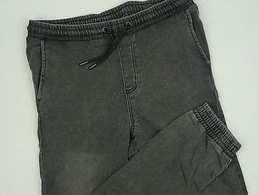 granatowe joggery: Spodnie dresowe jogger LIVERGY - Kolor: ciemnoszary/graphite — 1