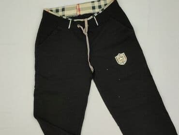 wu tang t shirty: Burberry, Material trousers for women, size S (EU 36) — 1
