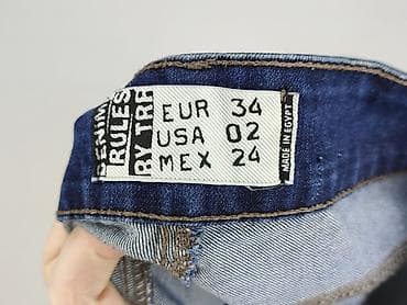 jeans 34: DENIM JEANS, Jeansy damskie, rozmiar 2XS — 4