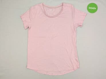 t shirt z baskinką: Bleu, T-shirt damski, rozmiar M — 2