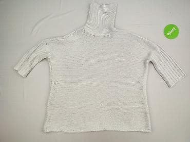 bialy moherowy sweter: Noisy May, Sweter damski, rozmiar M — 2