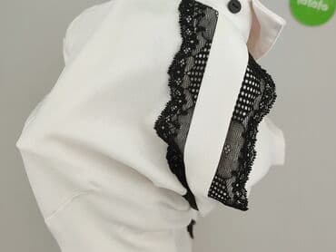 sukienki z gipiury dla puszystych: Women's blouse, size S (EU 36) — 6
