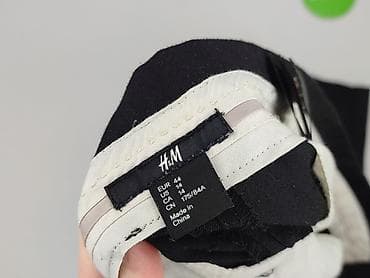 cheap trousers: H&M, Spodnie materiałowe damskie, rozmiar L — 4