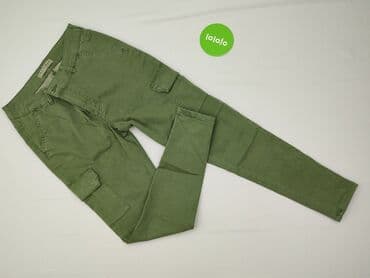 spodnie czarne cargo bershka: Denim Co, Spodnie cargo damskie, rozmiar M — 2