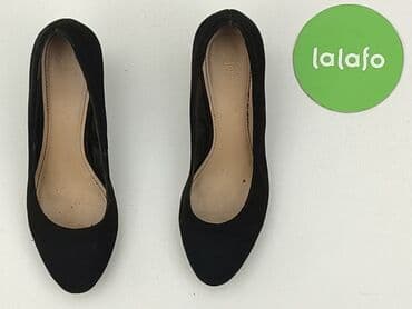 buty na koturnie z futerkiem: Jennyfer, Półbuty damskie, rozmiar 37 — 2