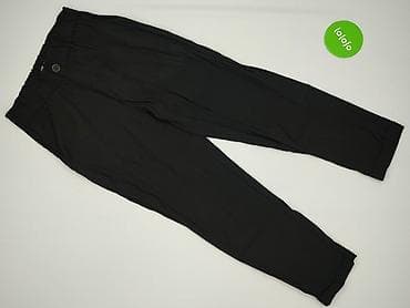 Women: Zara, Material trousers for women, size S — 2
