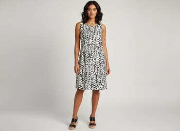 sukienka w panterkę, mohito: Sukienka damska, rozmiar L — 6