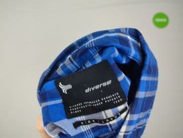 koszula brazowa w krate: Diverse, Koszulа dla mężczyzn, rozmiar L — 4