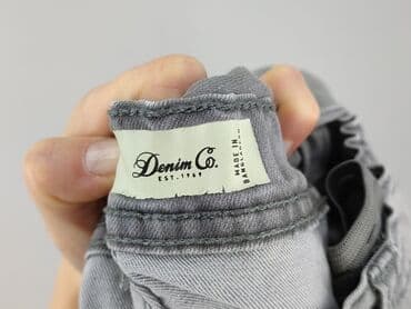 spodnie do szarej marynarki: Spodnie jeansowe, DenimCo, 12 lat, 152, stan - Idealny — 5