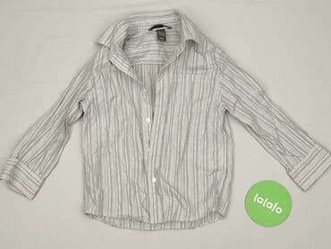 reserved koszulka w paski: Shirt 3-4 years, condition - Good, pattern - Striped, color - Grey — 2