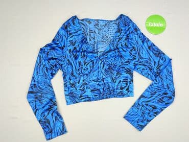 srebrne sukienki na imprezę: Women's blouse, size S (EU 36) — 2