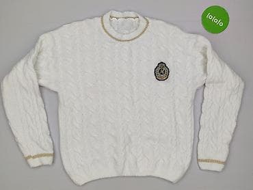 sweter warkocze: Sweter damski, rozmiar L — 2