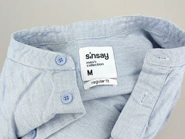 sinsay koszulka w paski: Sinsay, Shirt for men, size M — 4