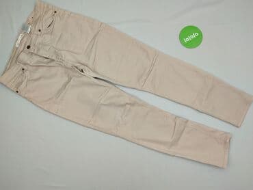 obcisłe legginsy: H&M, Material trousers for women, size 2XL (EU 44) — 2