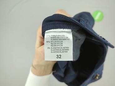 Trousers: Material trousers for women, size L — 4