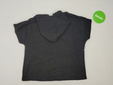 bluzka z krotkim rekawem z kapturem: Bluza z kapturem damska, rozmiar M — 4