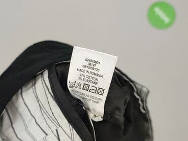 krótkie czarne spodenki materiałowe: Jane Norman, Szorty damskie, rozmiar XL — 6