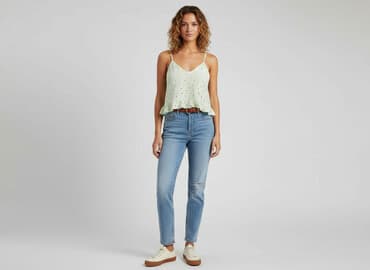 koszulki na ramiączkach zara: Zara, T-shirt damski, rozmiar M — 8