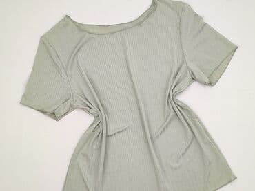 bluzka w paski zielone: Bluzka damska, rozmiar L — 1