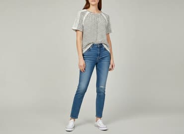 bluzka w paski pepco: Primark, Bluzka damska, rozmiar L — 8