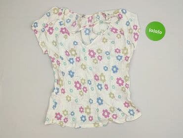 bawełniana bluzka z gumką na dole: E-vie, Bluzka damska, rozmiar S — 2