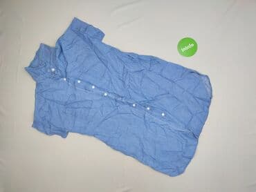 błekitna sukienki: Koszula damska, rozmiar L — 2