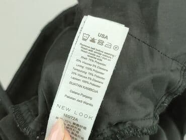 woskowane legginsy z wysokim stanem zara: New Look, Spodnie materiałowe damskie, rozmiar M — 5