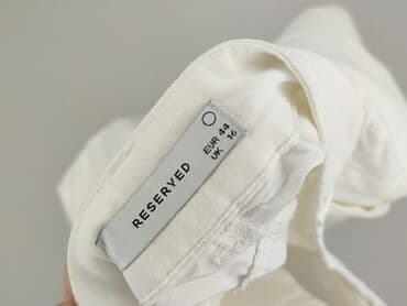 Women: Reserved, Material trousers for women, size 2XL (EU 44) — 4