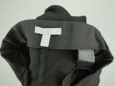 legginsy damskie marszczone: H&M, Spodnie materiałowe damskie, M — 4