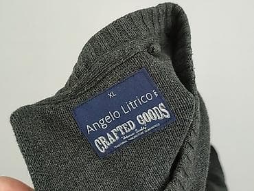 patchworkowe jeansy: Angelo Litrico, Sweter dla mężczyzn, rozmiar XL — 5
