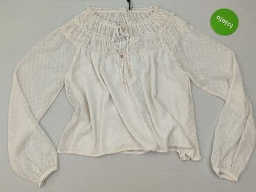 sweter piórkowy na drutach: Bluzka damska, rozmiar S — 2