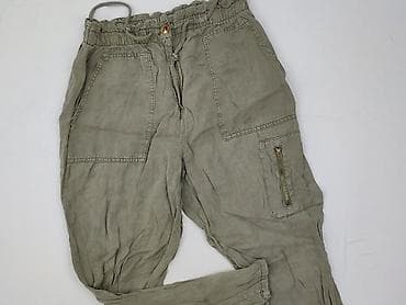 stradivarius cargo czarne: KappAhl, Spodnie cargo damskie, rozmiar M — 1