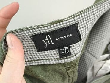 woskowane legginsy z wysokim stanem zara: Reserved, Spodnie materiałowe damskie, rozmiar M — 4