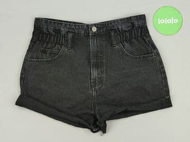 czarne spodenki damskie sinsay: Denim, Szorty damskie, rozmiar S — 2