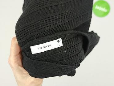 czarne dresy reserved: Top damski, rozmiar L — 5