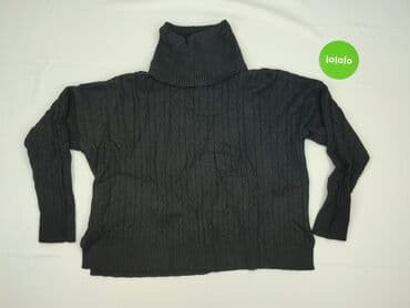 sukienka golf sweter: Sweter damski, rozmiar One size — 2