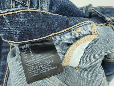 legginsy krotkie hm: H&M, Jeansy damskie, rozmiar L — 5