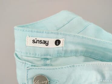 numer o spodenkach krótkich: Sinsay, Jeansy damskie, rozmiar L — 4