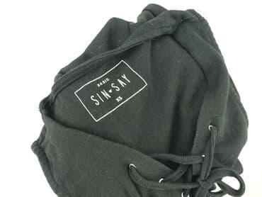 czarne krótkie spodenki sinsay: Sinsay, Top damski, rozmiar XS — 4