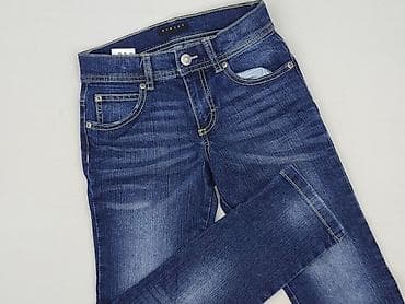 dsquared2 koszula: Spodnie jeansowe, Benetton, 8 lat, 122/128, stan - Idealny — 1