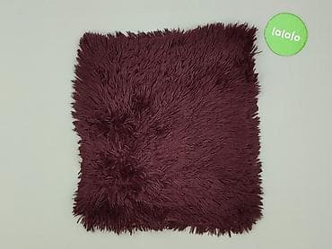 owoce: Poszewka na poduszkę z długim włosiem (shaggy), kolor głęboki — 3