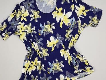 bluza niebieska: Bluzka damska, rozmiar 5XL — 1