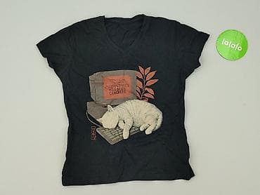 bluzki lat 80: T-shirt damski, rozmiar S — 2