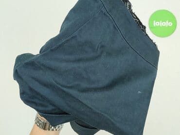 granatowe krótkie spodenki: Szorty damskie, rozmiar M — 4