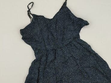 sukienki czarne w biale groszki: H&M Divided, Sukienka damska, S — 1