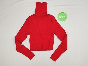 sweter z akrylu: Zara, Golf damski, rozmiar S — 2